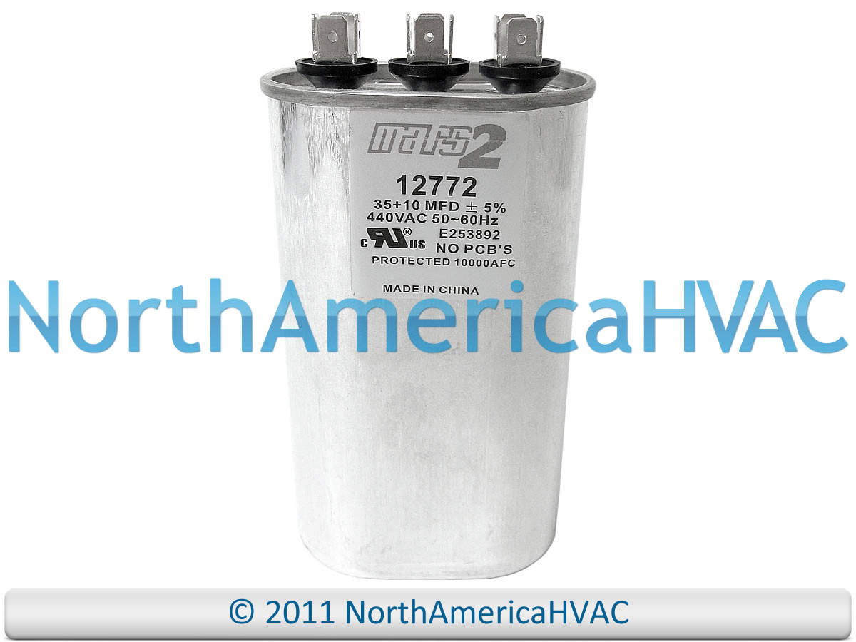Jard Mars Mars2 Oval Capacitor 35/10 uf MFD 440 volt 12772 - North